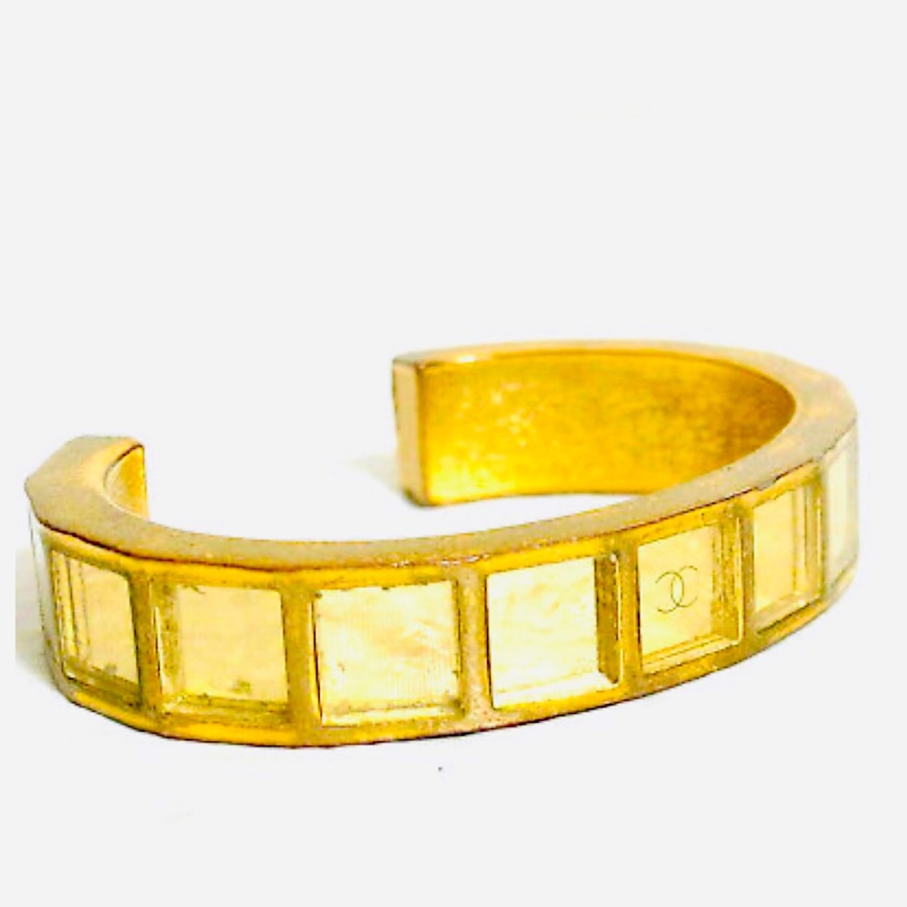 Chanel gold cuff